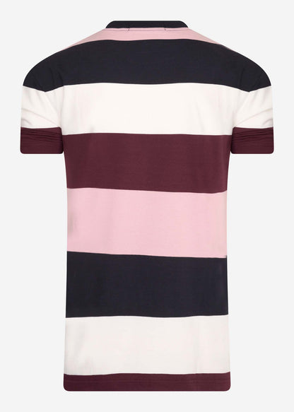 Fred Perry T-shirts  Bold stripe t-shirt - snow white 