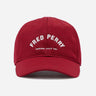 Fred Perry Petten  Arch branded tricot cap - blood 