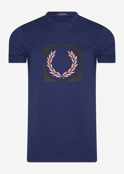 Fred Perry T-shirts  Laurel wreath graphic t-shirt - french navy 