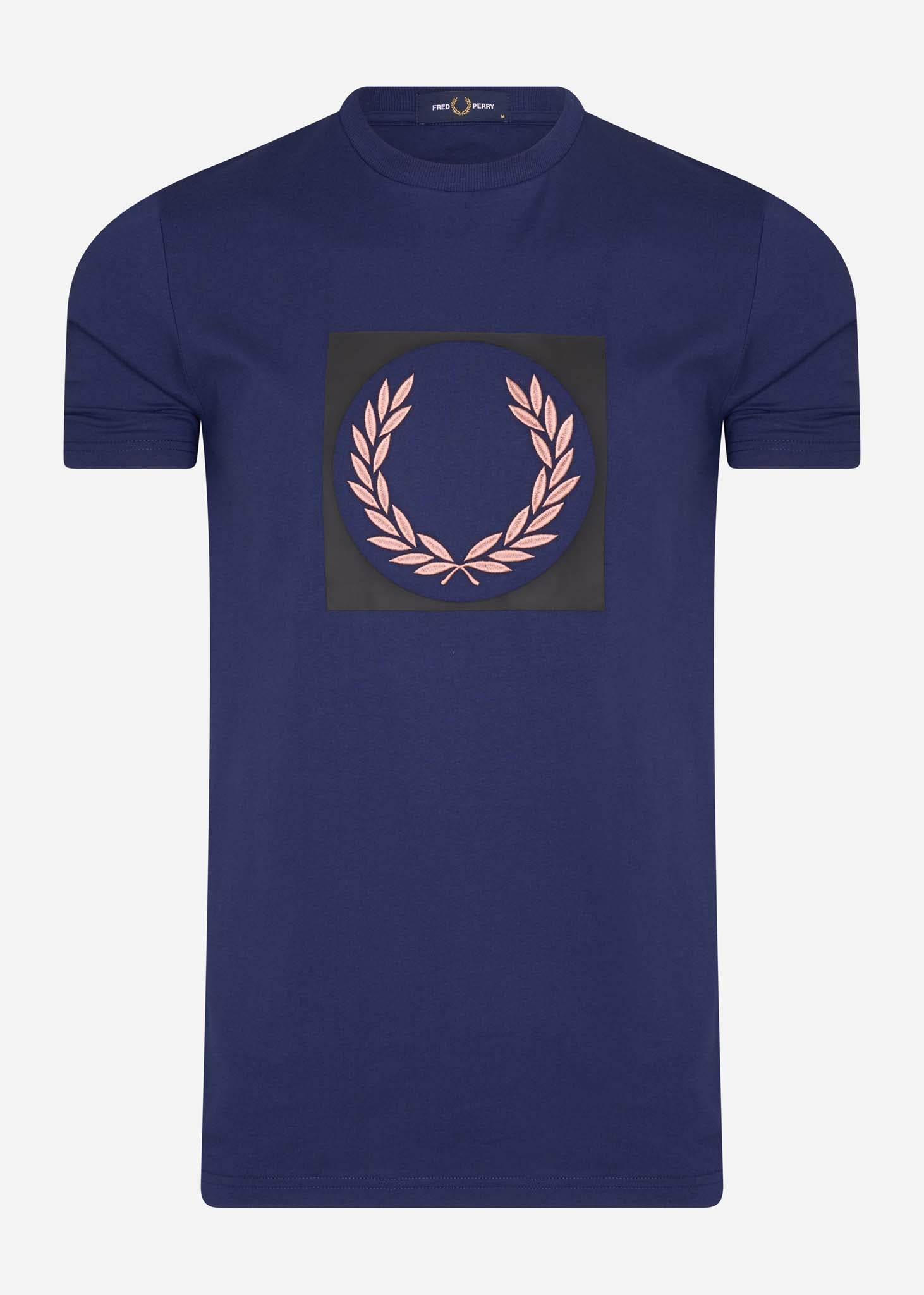 Fred Perry T-shirts  Laurel wreath graphic t-shirt - french navy 