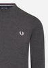 Fred Perry Truien  Classic crew neck jumper - graphite marl 