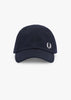 Fred Perry Petten  Pique classic cap - navy 