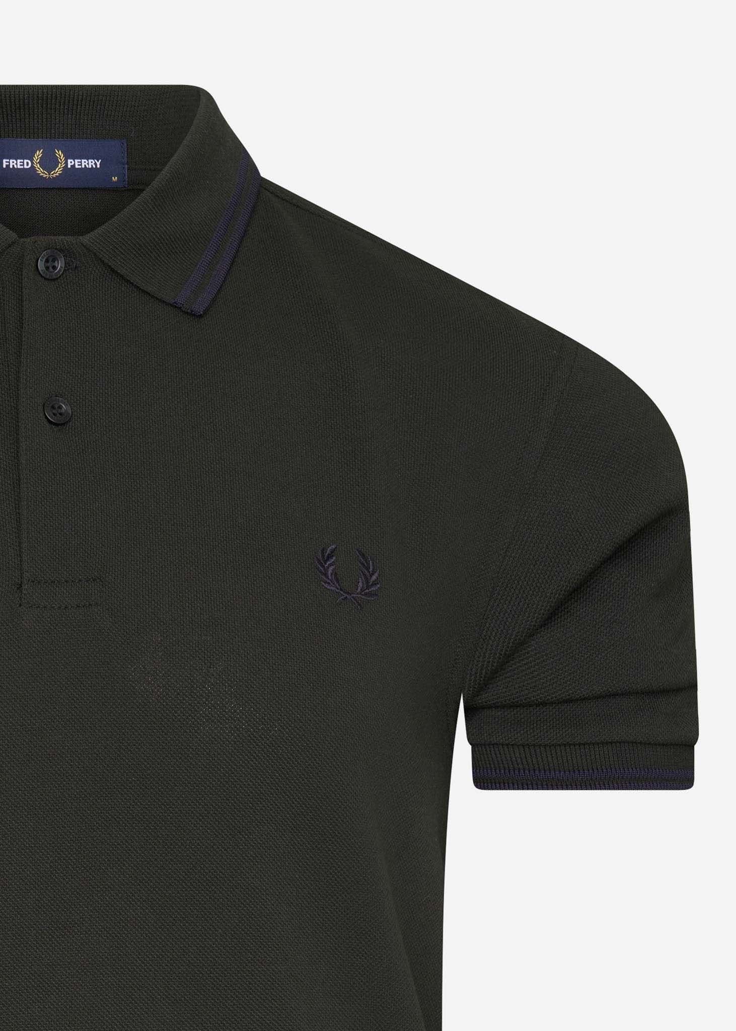 fred perry polo racing green