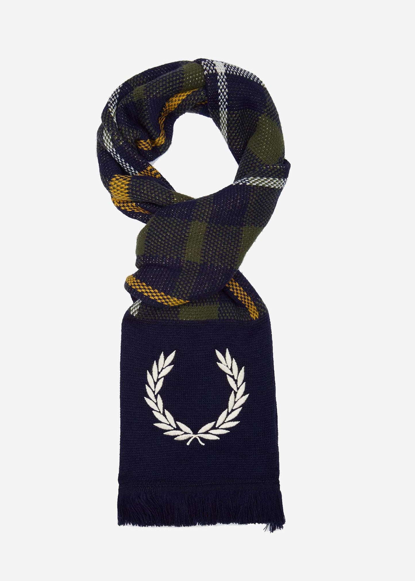 Fred Perry x Nicholas Daley scarf - shaded navy