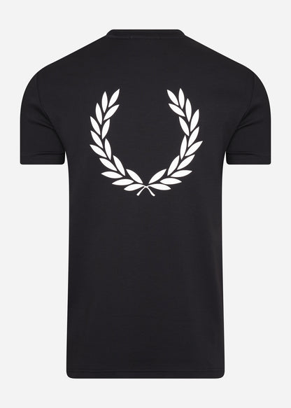 Fred Perry T-shirts  Laurel wreath t-shirt - black 