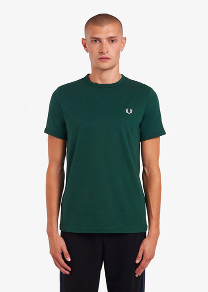 Fred Perry T-shirts  Ringer t-shirt - ivy 