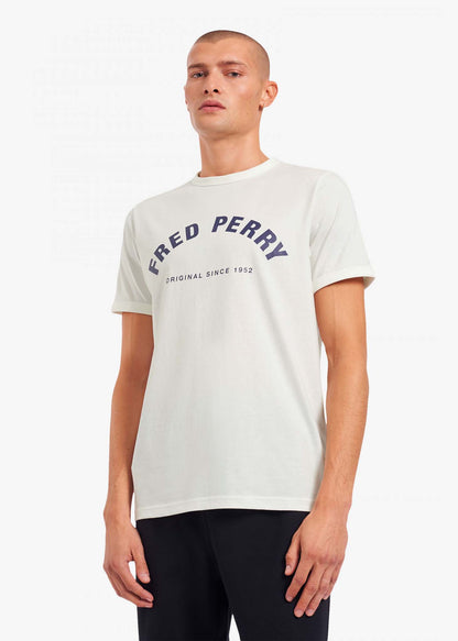 Fred Perry T-shirts  Arch branded t-shirt - snow white 