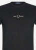 Fred Perry T-shirts  Embroidered t-shirt - black 