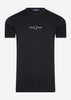 Fred Perry T-shirts  Embroidered t-shirt - black 