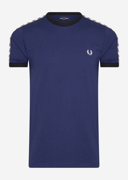 Fred Perry T-shirts  Taped ringer t-shirt - french navy 