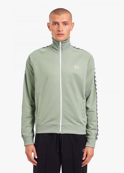 Fred Perry Vesten  Taped track jacket - seagrass 