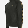 Fred Perry Vesten  Gold tape track jacket - hunting green