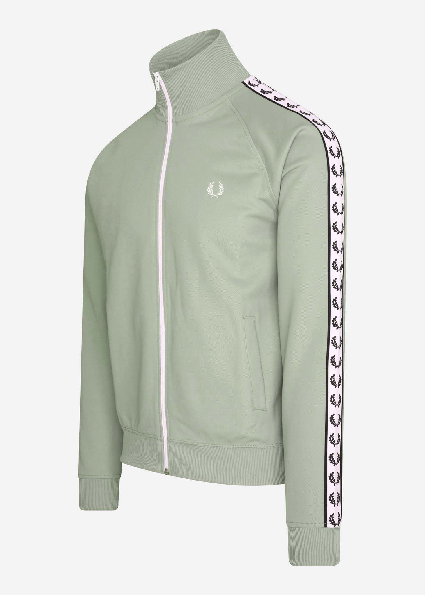 Fred Perry Vesten  Taped track jacket - seagrass 