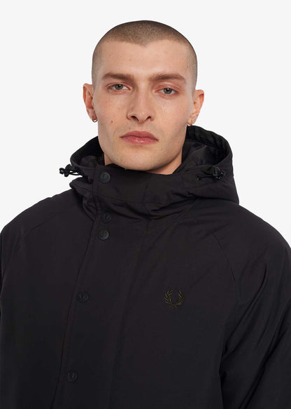 Fred Perry Jassen  Padded zip-through jacket - black 