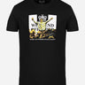 Weekend Offender T-shirts  Leo gregory tee - black 
