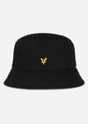 Lyle & Scott Bucket Hats  Cotton twill bucket hat - jet black 