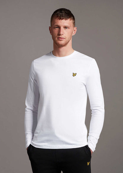 Lyle & Scott Longsleeve Tees  L/S t-shirt - white 