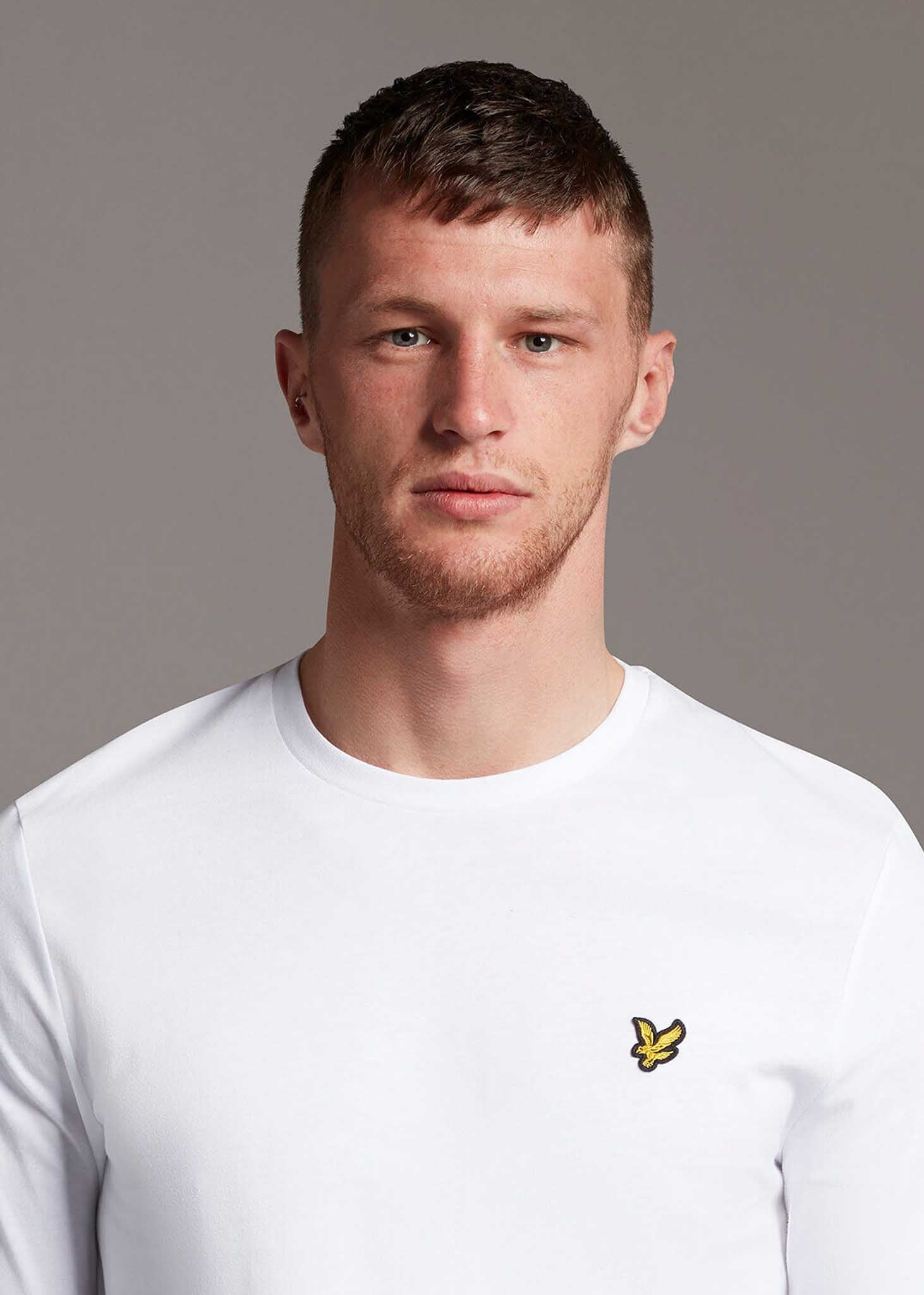 Lyle & Scott Longsleeve Tees  L/S t-shirt - white 