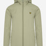 Lyle & Scott Jassen  Zip through hooded jacket - moss 