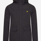 lyle and scott hooded pocket jacket jas zwart