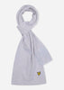 Lyle & Scott Sjaals  Scarf - light grey marl 