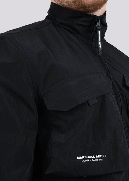 Marshall Artist Overshirts  Acier ma-2 overshirt - black 