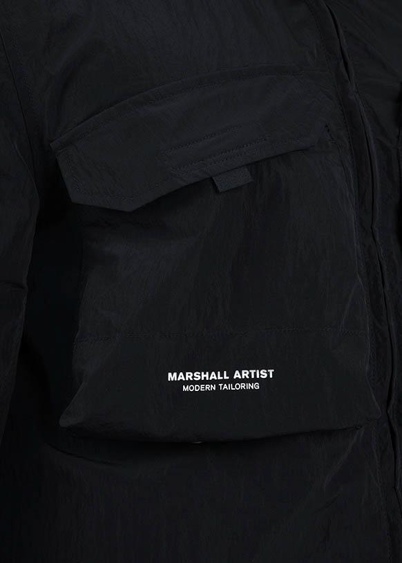 Marshall Artist Overshirts  Acier ma-2 overshirt - black 