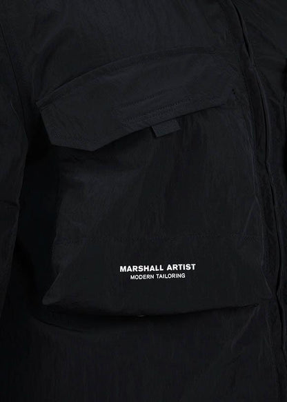 Marshall Artist Overshirts  Acier ma-2 overshirt - black 