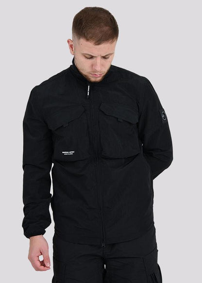 Marshall Artist Overshirts  Acier ma-2 overshirt - black 