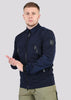 Marshall Artist Overshirts  Molecular kita overshirt - navy 