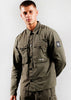 Marshall Artist Overshirts  Cotton ripstop overshirt - khaki 