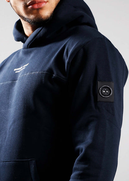 Marshall Artist Hoodies  Siren oth hood - navy 