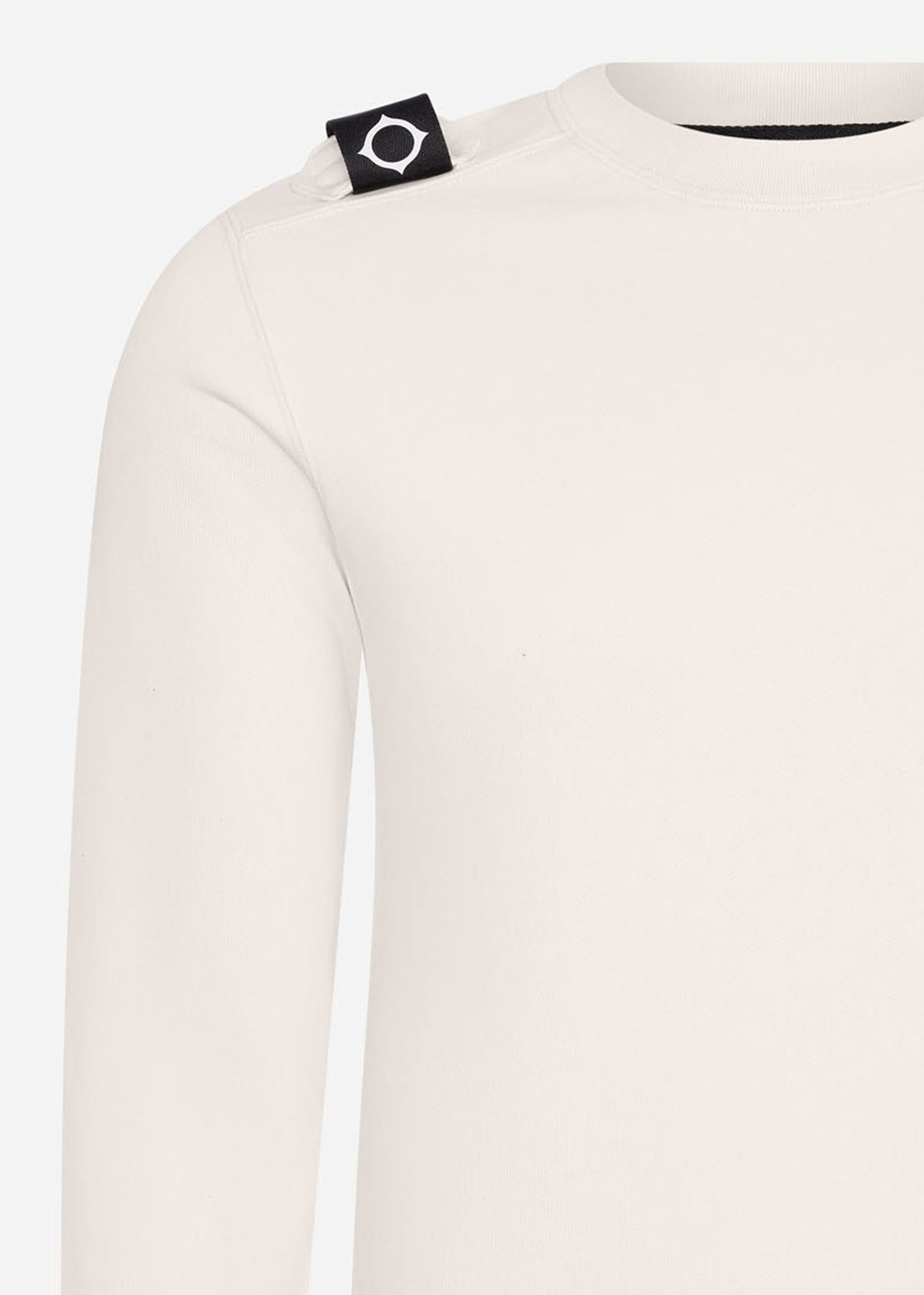 MA.Strum Truien  Core crew sweat - aluminium 