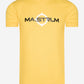 mastrum t-shirt yellow geel