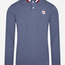 Peaceful Hooligan Longsleeve Polo's  Ledge polo - indigo 