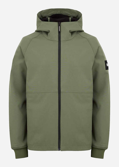 Weekend Offender Jassen  Stipe softshell - green clay 