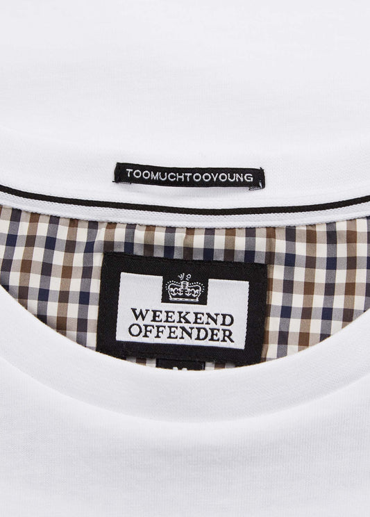 Weekend Offender T-shirts  Lucky bay - white 