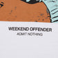 Weekend Offender T-shirts  The terrace - white 