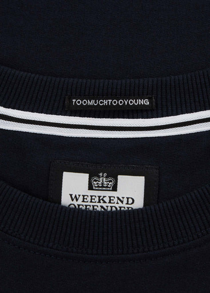 Weekend Offender Truien  Dunham sweat - navy 