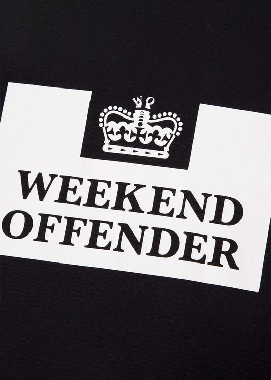 Weekend Offender Hoodies  Hm service classic - black 