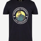 leo gregory t-shirt navy 
