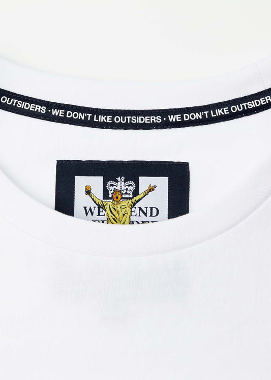 weekend offender t-shirt leo gregory white