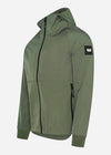 Weekend Offender Jassen  Stipe softshell - green clay 