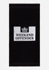 Weekend Offender Strandaccessoires  Towel weekend offender - black 