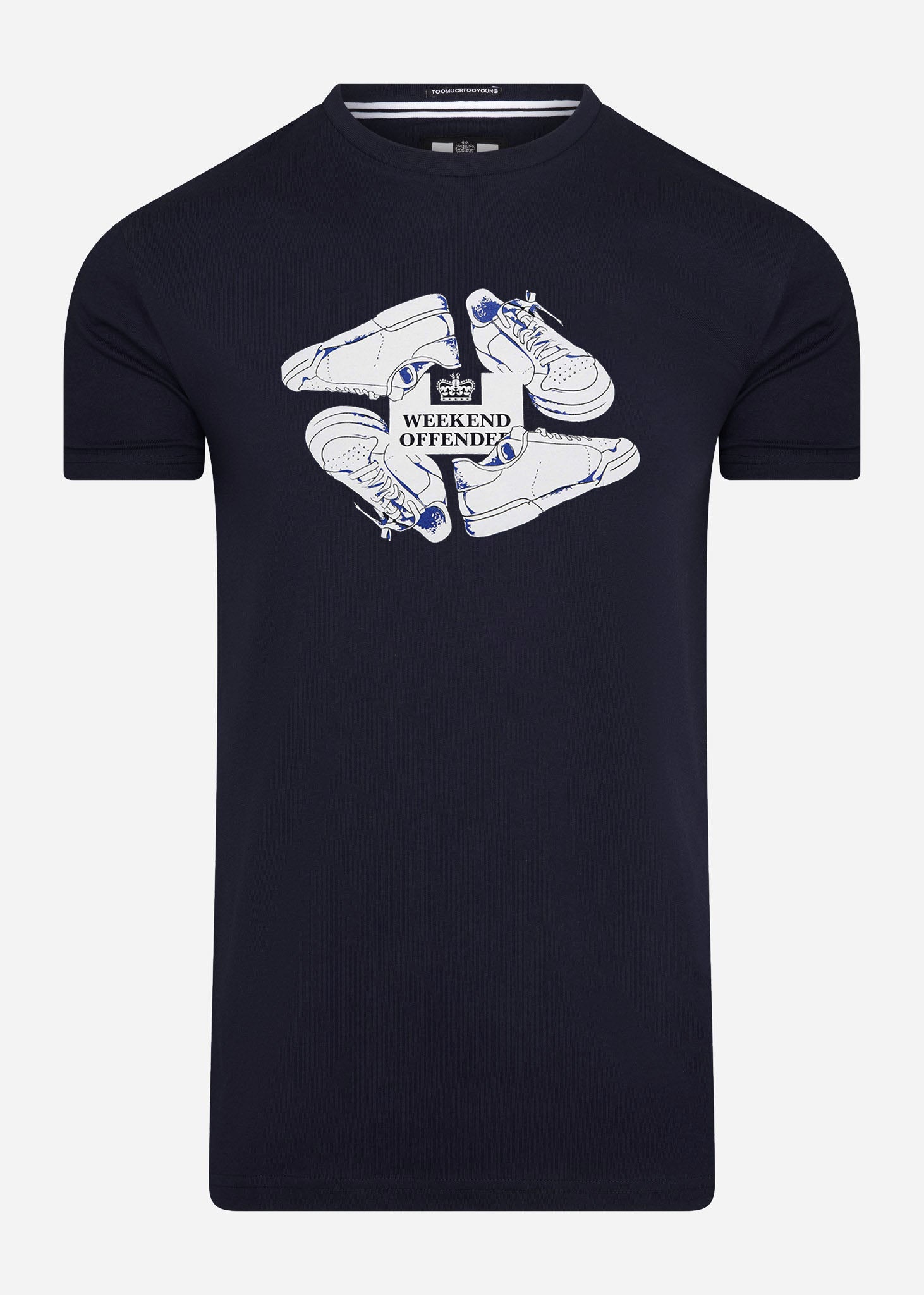 Weekend Offender T-shirts  Anacleti tee - navy 