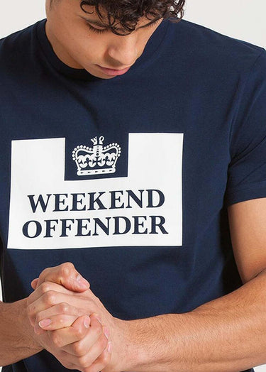 Weekend Offender T-shirts Prison t-shirt - navy
